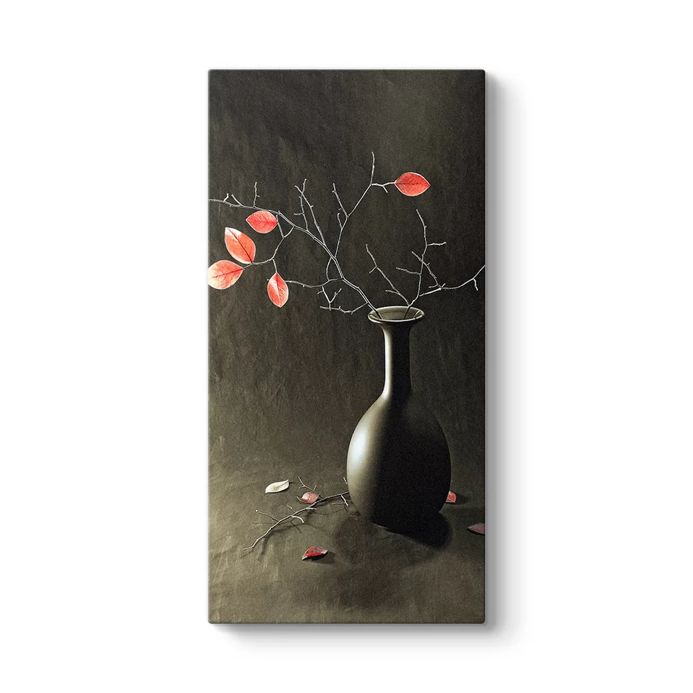 Leaves Still Life Tablosu - Model 7